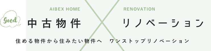 中古物件×リノベーション